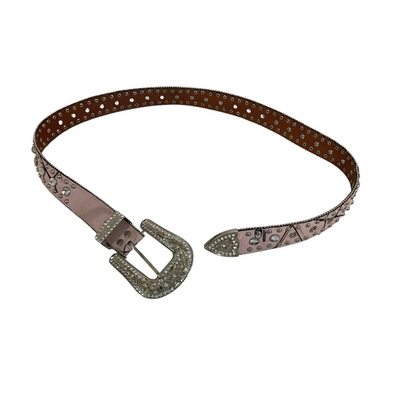 Blazin Roxx Women’s Western Camo/Pink Belt With Rhinestones Size M - Picture 1 of 6